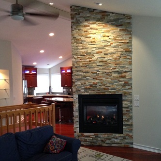 Residential electrical kitchen and fireplace Madison area