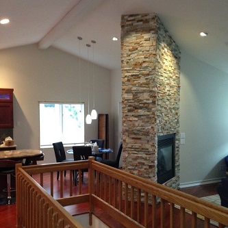 Residential electrical kitchen stairs and fireplace Madison area