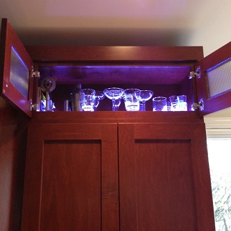 Residential electrical cabinet lights Madison area