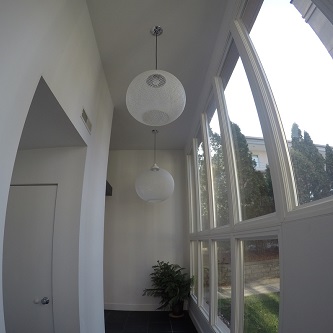 Residential home electrical large hanging light Madison area